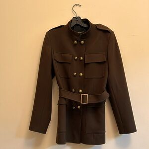 Massimo Dutti Military-Style Jacket